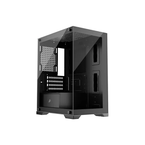 CASE GAMER 1ST PLAYER MI2 BLACK 3 COOLER RGB SIN FUENTE