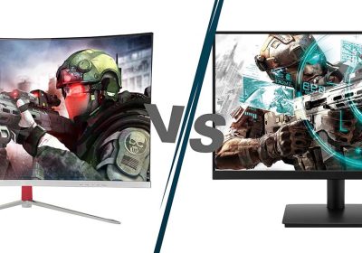 portada monitores curvos vs planos