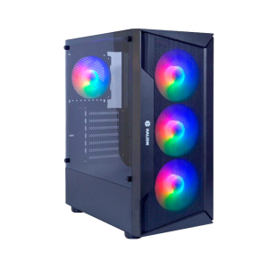CASE HALION GAMER MARTE CR28 CON FUENTE DE 500W USB 3.0