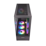 CASE GAMER HALION JUPITER K04 CON 6 COOLERS ARGB SIN FUENTE USB 3.0 4 CASE GAMER HALION JUPITER K04 CON 6 COOLERS ARGB SIN FUENTE USB 3.0 foto secun 1