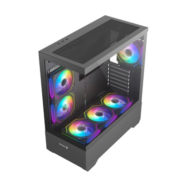 CASE GAMER HALION JUPITER K04 CON 6 COOLERS ARGB SIN FUENTE USB 3.0 foto secun 2 CASE GAMER HALION JUPITER K04 CON 6 COOLERS ARGB SIN FUENTE USB 3.0 foto secun 2