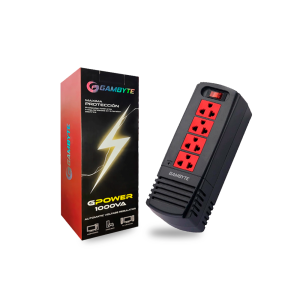 ESTABILIZADOR 1000VA GAMBYTE 4 TOMAS