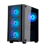 CASE HALION RAGNAROK 321 CON FUENTE DE 550W USB 3.0 6 CASE HALION RAGNAROK 4
