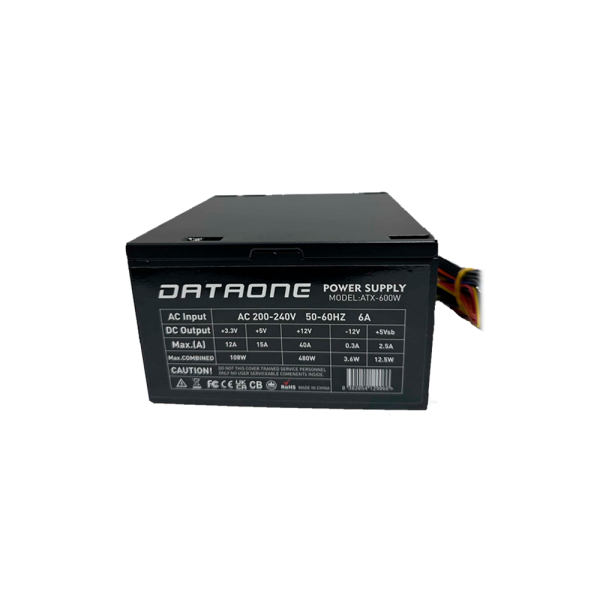 FUENTE DE PODER DATAONE 600W