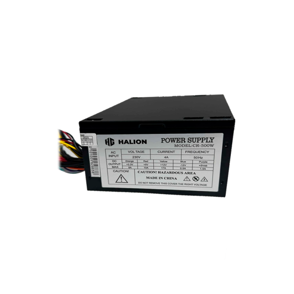 FUENTE DE PODER HALION 500W
