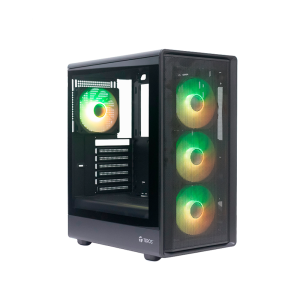 CASE GAMER TEROS TE-1323G ARGB SIN FUENTE USB 3.0