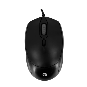 MOUSE OPTICO TEROS TE-1222S (ALAMBRICO) NEGRO