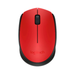 MOUSE INALAMBRICO LOGITECH M170 RED (910-004941) 3 mouse red