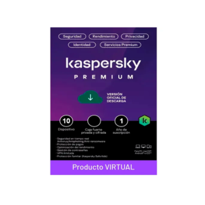 ANTIVIRUS KASPERSKY PREMIUM 10PC 1 AÑO DIGITAL