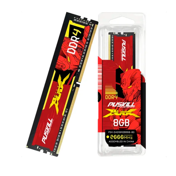 MEMORIA RAM 8GB DDR4 2666MHZ PARA PC 4 MEMORIA RAM 8GB DDR4 2666MHZ PARA PC 4