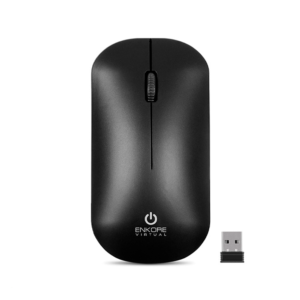 MOUSE ENKORE VIRTUAL BLACK ( EKM202-B ) WIFI | USB