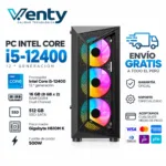 PC Intel Core i5-12400 | RAM 16GB | SSD 512GB 1 PC Intel Core i5-12400 de 12.ª generación, 16 GB RAM DDR4 Dual Channel (8 GB x 2), SSD 512 GB, placa Gigabyte H610M K, case con ventiladores RGB y envío gratis a todo el Perú – Venty.