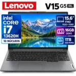 LAPTOP LENOVO CORE I7-13620H 16GB RAM 1TB SSD 15.6" FHD V15 G5 IRL 1 Lenovo V15 G5 Ventyweb