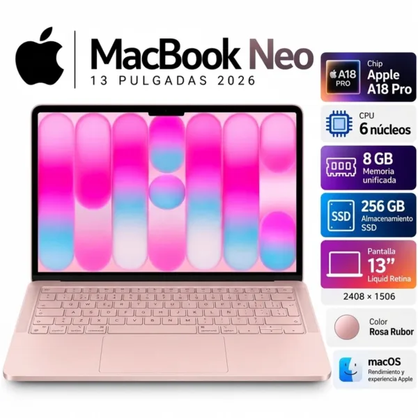 MAC COLOR ROSA 256 GB MAC COLOR ROSA 256 GB